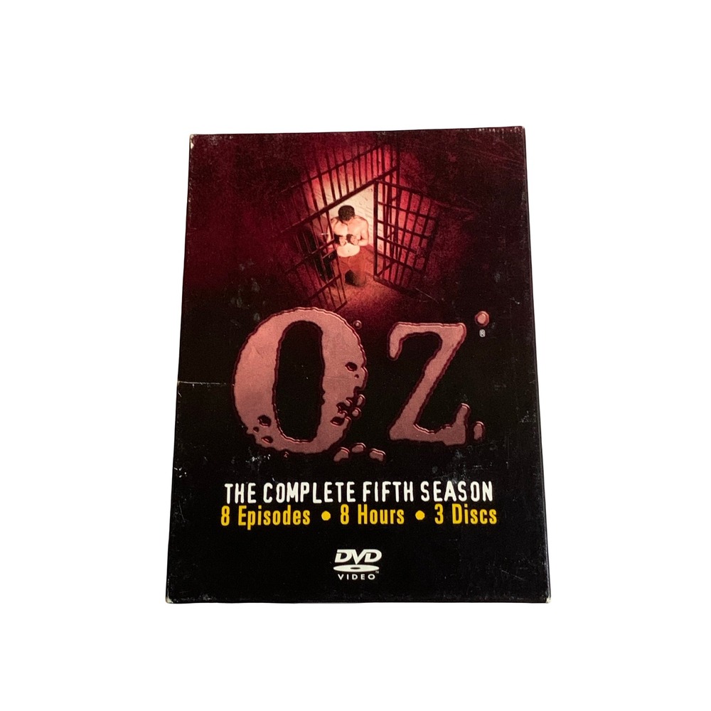 Oz The Complete Fifth Season DVD 2004 3-Disc Set HBO Prison Drama Series S5